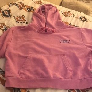 Pink vans hoodie